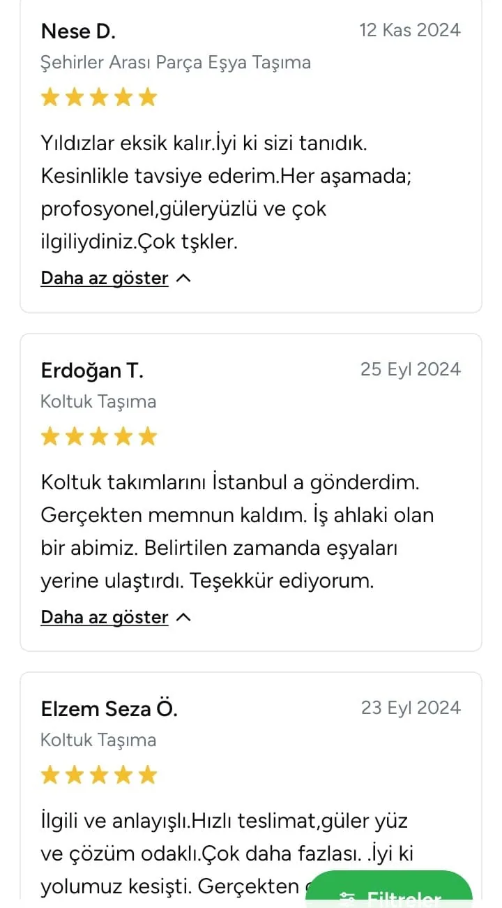 Müşteri yorumu 1