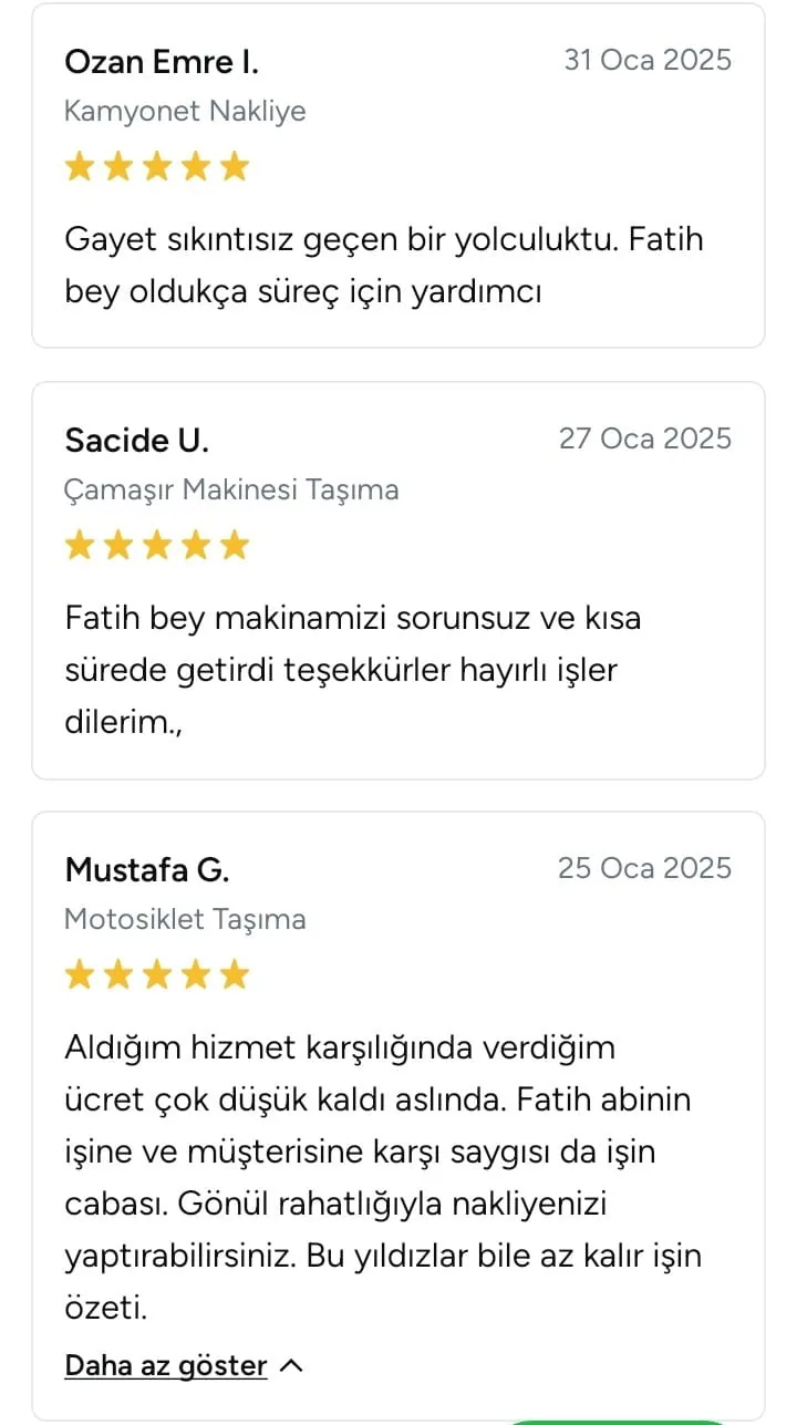 Müşteri yorumu 5